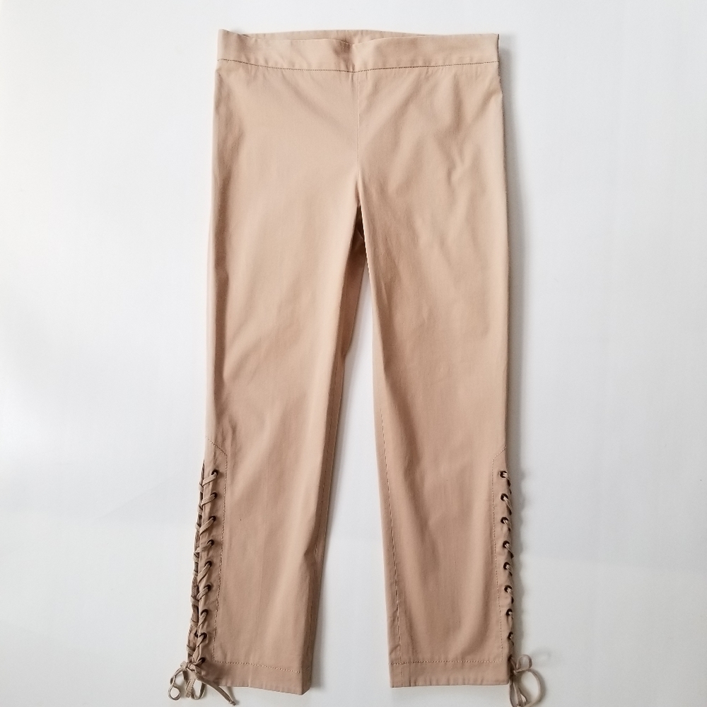 M Missoni Solid Cotton Stretch Pant - image 3